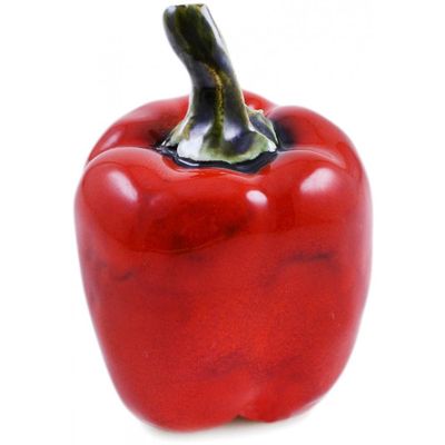 Pepper Figurine - Red Pattern Made in Poland