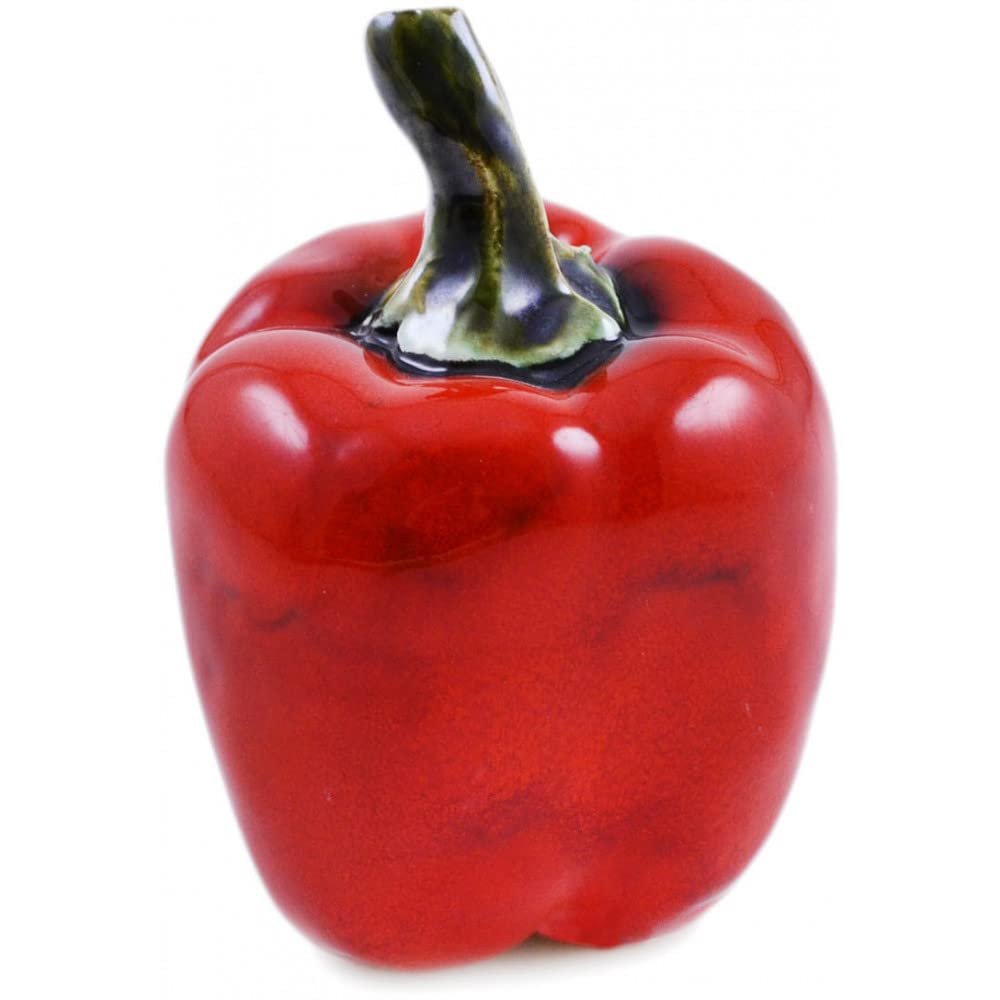 Pepper Figurine - Red Pattern Made in Poland