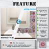 Tile Stickers Wall Decor Bathroom Kitchen Wall Sticker Waterproof PVC Decoration Stickers - 2D Sticker with Retro Design in Mosaic Style (Style-6, 8 x 8 Inch) view 3