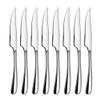 Cangshan 1027044 Rain II Series 8-Piece 420 Stainless Steel Forged Steak Knife Set in Bamboo Storage Chest view 2