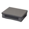 Household Essentials Platter Storage Chest, Gray view 1