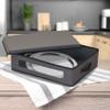 Household Essentials Platter Storage Chest, Gray view 2