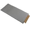 Household Essentials Quilted Table Leaf Storage Bag, Heavy-Duty Poly-Cotton Canvas, Interior Storage Pocket, Zippered, Lightweight, Protective, Spacious, Gray with Charcoal Trim view 1