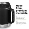 Klean Kanteen Camp Mug - Insulated Travel Mug Made from Stainless Steel - Dishwasher-Safe Coffee Mug - BPA-Free - Black, 12 oz view 4