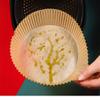 50PCs Air Fryer Disposable Paper - 6.3 Inch Special Barbecue Baking for Air Fryer - Non-Stick and Oil Absorption Circular Kitchen Paper - Round Oil-Proof Parchment Baking Paper for Fryer view 3