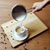 Pearl Metal HB-6325 Satina Milk Pan, 5.5 inches (14 cm), Urn Shape, Stainless Steel, With Scale, Made in Japan, Induction Compatible view 2