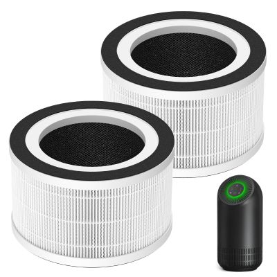 2-Pack H13 Filter Compatible with Afloia Fillo/Halo/Mooka Allo, 3-in-1 H13 Efficient Filtration for Fillo Air Puri-fier, for Afloia Fillo Filter