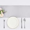 10-Pack Silver Satin Table Runner 12 x 108 Inch Long Bright and Smooth Silk Fabric Table Runner for Wedding Banquet Birthday Party Decoration view 2