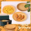 300PC Air Fryer Paper Liners Oil Absorption Non-Stick Disposable Air Fryer Liners Kitchen Paper Basket Unperforated Round Paper Air Fryer Liners for Baking Roasting Microwave [Sufficient Quantity] view 2