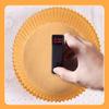 300PC Air Fryer Paper Liners Oil Absorption Non-Stick Disposable Air Fryer Liners Kitchen Paper Basket Unperforated Round Paper Air Fryer Liners for Baking Roasting Microwave [Sufficient Quantity] view 4
