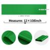 10-Pack Emerald Green Satin Table Runner 12 x 108 Inch Long Bright and Smooth Silk Fabric Table Runner for Wedding Banquet Birthday Party Decoration view 3