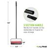 Alpine Manual Carpet Sweeper Triple Brush Non Electric Multi-Surface Floor Cleaner Easy Sweeping for Carpeted Floors (Red -Updated) view 4