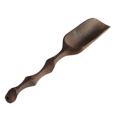 VOSAREA Tea Spoon Carved Design Lightweight Portable Tea Ceremony Accessory for All