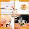 VeeCano 36X54 Inch New Clear Coffee Dining Table Protector Plastic PVC Tablecloths for End Side Sofa Buffet Table Top Topper Heat Resistant Easy Clean Vinyl Rectanglar Refrigerator Top Protector view 3