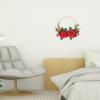 BESTOYARD Rose Garland Artificial Garland Ring Rural Plastic Door Decoration view 3