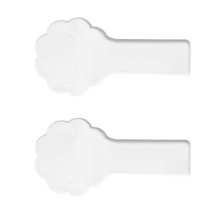 DOITOOL 2pcs Toilet Seat Lifter Convenient Toilet Cover Lid Handle for Home Office and Restaurant Use Keep Hands