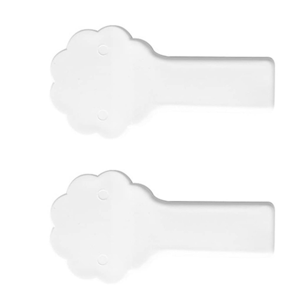 DOITOOL 2pcs Toilet Seat Lifter Convenient Toilet Cover Lid Handle for Home Office and Restaurant Use Keep Hands