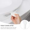 DOITOOL 2pcs Toilet Seat Lifter Convenient Toilet Cover Lid Handle for Home Office and Restaurant Use Keep Hands view 3