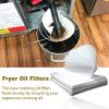 30 Pack 10" Deep Fryer Oil Filters, Best Non Woven Cooking Oil Strainer, Premium Maple Syrup Filter Set, Cones Commercial Filter for Restaurants, Kitchen, Cafes, Food Trucks, Hotels view 4