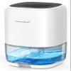 Dehumidifier, 35 OZ Small Dehumidifiers for Bedroom for Home, Quiet with Auto Shut Off, Dehumidifiers for Bedroom (280 sq. ft), Bathroom, RV, Closet, White view 1