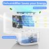Dehumidifier, 35 OZ Small Dehumidifiers for Bedroom for Home, Quiet with Auto Shut Off, Dehumidifiers for Bedroom (280 sq. ft), Bathroom, RV, Closet, White view 4