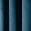 ChadMade 108Wx84L Inches Ripple Fold Drape Blackout Two Layers Velvet Curtain Room Divider, Work with Special LORA Track Set, Midnight - 1 Panel, Leon Collection view 4