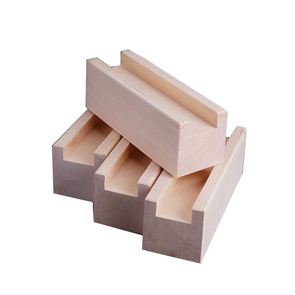 LUOFDCLDDD Furniture LegsConcave 4 Pack Solid Woodniture Legs,Sofa Replacementniture Legs,Wood Cabinets Legs,Which Are Used for Coffee Table Legs,Tv Cabinets and Otherniture Legs/10*1.5*10Cm/3.94*0.5