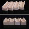 LUOFDCLDDD Furniture LegsConcave 4 Pack Solid Woodniture Legs,Sofa Replacementniture Legs,Wood Cabinets Legs,Which Are Used for Coffee Table Legs,Tv Cabinets and Otherniture Legs/10*2*5Cm/3.94*0.79*1 view 4