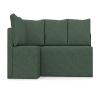 comfortly Corner Sofa Bed Slipcover Replacement Hand Made Compatible with FRIHETEN Corner Sofa Bed Left with 5 Cushions - Covers ONLY (Heavy Duty - Green) view 1