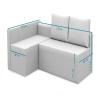 comfortly Corner Sofa Bed Slipcover Replacement Hand Made Compatible with FRIHETEN Corner Sofa Bed Left with 5 Cushions - Covers ONLY (Heavy Duty - Green) view 3