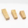 LUOFDCLDDD Furniture LegsSet of 4 Woodenniture Legs,Oak Wood Sofa Legs,Solid Wood Square Cone Replacement Feet,For Sofa,Table,Chair,Tea Cabinet,With Mounting Plate and Screws,Anti-Slip Mats,Wood Colo view 4