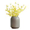 HYLOOD 6Pcs Artificial Forsythia Branches, Fake Winter Jasmine Long Stem Silk Fake Spring Jasmine Flower for Wedding Home Office Decoration, Yellow, 45cm / 17.7inch view 1