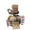 Easter Tiered Tray Deco,Farmhouse Tray Decor? Decoration for Interior Furniture Table Top Office Tiered Tray, 3D Rabbit Car Mini Logo Easter Gift Without Tray. (Section A) view 1