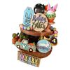 Easter Tiered Tray Deco,Farmhouse Tray Decor? Decoration for Interior Furniture Table Top Office Tiered Tray, 3D Rabbit Car Mini Logo Easter Gift Without Tray. (Section B) view 1