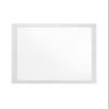 Acme Casilda Square Wooden Mirror in White view 1