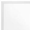 Acme Casilda Square Wooden Mirror in White view 2