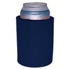 Blank Thick Foam Old School Can Cooler (Navy Blue) view 1