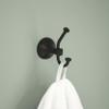 Delta Double Towel Hook for Bathroom or Kitchen| Matte Black | Esato Accessories view 2