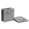 Amazon Basics Collapsible Fabric Storage Cube Bins Organizer with Handles for Organizing, Sturdy, Gray, 13 x 13 x 13 inch, 6-Pack view 4