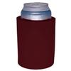 Blank Thick Foam Old School Can Cooler (Burgundy) view 1