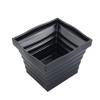 10.25 x 9 x 4 in. Americana Square 4 Quart Bowl, Black - 16 oz view 1