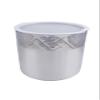 10.62 in. Dia. Diamond Collection Cold Wave Ice Cream Container with Cover, 3 gal view 1