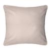 Donna Sharp Cotton Pillow Sham - Smoky Taupe Contemporary Decorative Pillow Cover with Solid Pattern - Euro view 1