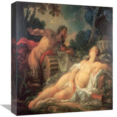 16 in. Jupiter & Antiope Art Print - Noel Nicolas Coypel