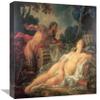 16 in. Jupiter & Antiope Art Print - Noel Nicolas Coypel view 1