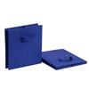 Amazon Basics Collapsible Fabric Storage Bins, Cube Organizer with Handles, 13"x13"x13", Navy, 6-Pack view 4
