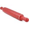 Polmedia Polish Pottery Rolling Pin UNIKAT - Red Sea Pattern Handmade in Boleslawiec Poland by Ceramika Artystyczna + Certificate of Authenticity view 4