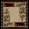 3 ft. 11 in. x 5 ft. 3 in. American Destination Cades Cove Area Rug, Multi Color view 1
