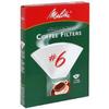 40-Count No.6 White Cone Coffee Filters view 1