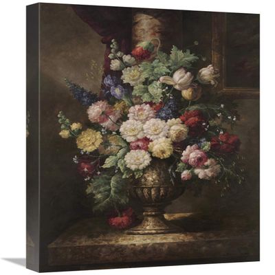 16 x 24 in. Renaissance Floral Art Print - Cho